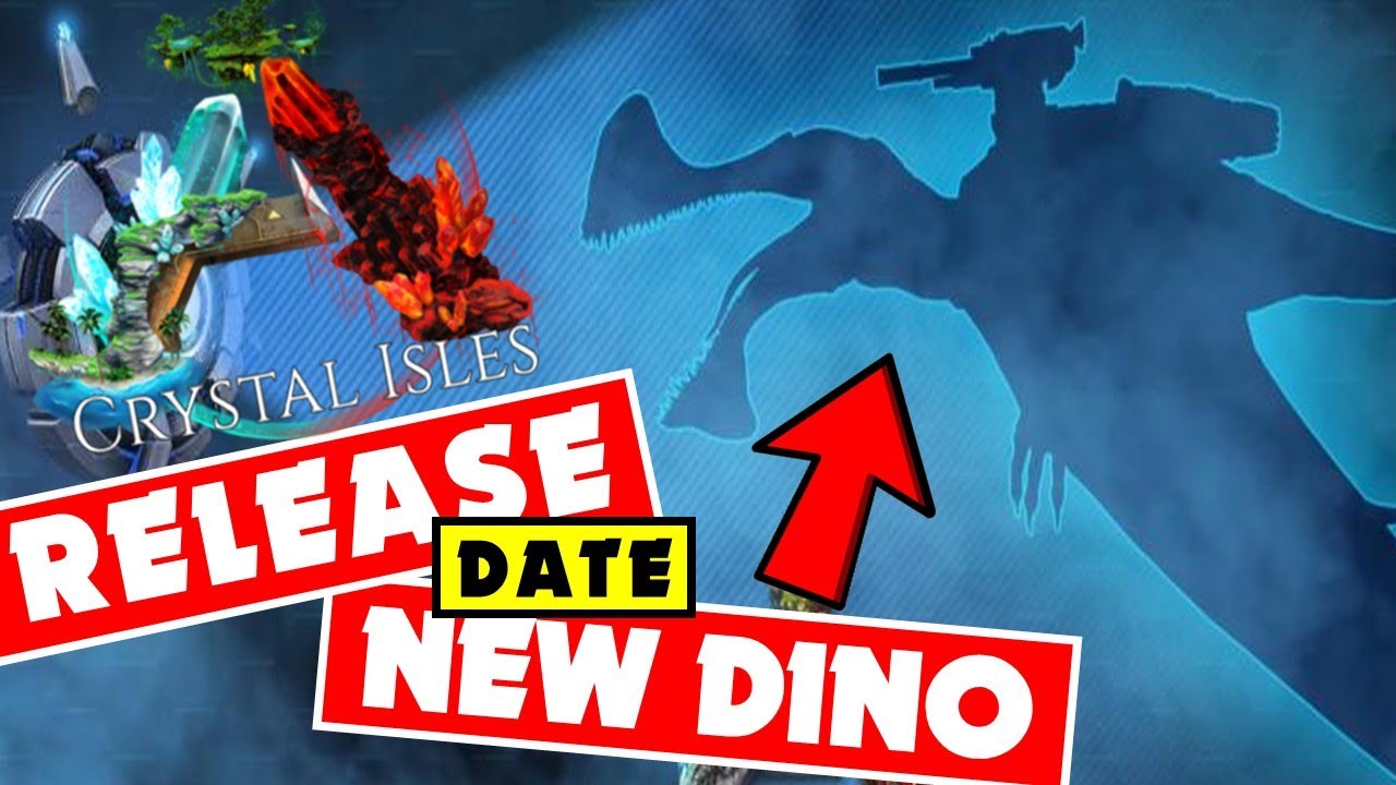 Ark Crystal Isles Release Date Ps4 Xb1 And Pc New Dino First Look Ark 5th Birthday Update Youtube