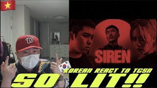Full 🇻🇳🇰🇷🔥Korean Hiphop Junkie react to TGSN - Siren (feat. Tlinh & RZ Mas) (VN/ENG SUB) Guide