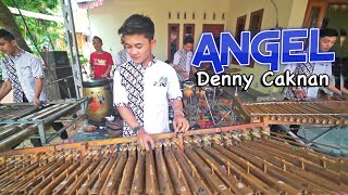 ANGEL DENNY CAKNAN Aransemen Keren! Versi Angklung New Carehal Malioboro Yogyakarta (Angklung Jogja)