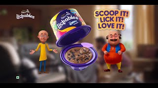 Cadbury Dairy Milk in Lickables | Motu Patlu (15secs) screenshot 4