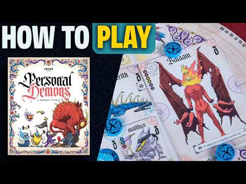 Personal Demons | How to Play | Learn to Play in 7 Minutes! | It's a Therapy Ritual, Seal Them Away!