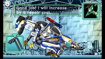 Repair Dino Robot T-REX - Cops + Terminator - Full Game Play - 1080 HD