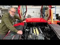 Lamborghini Countach resto part 7. Engine is back in but there&#39;s a problem..