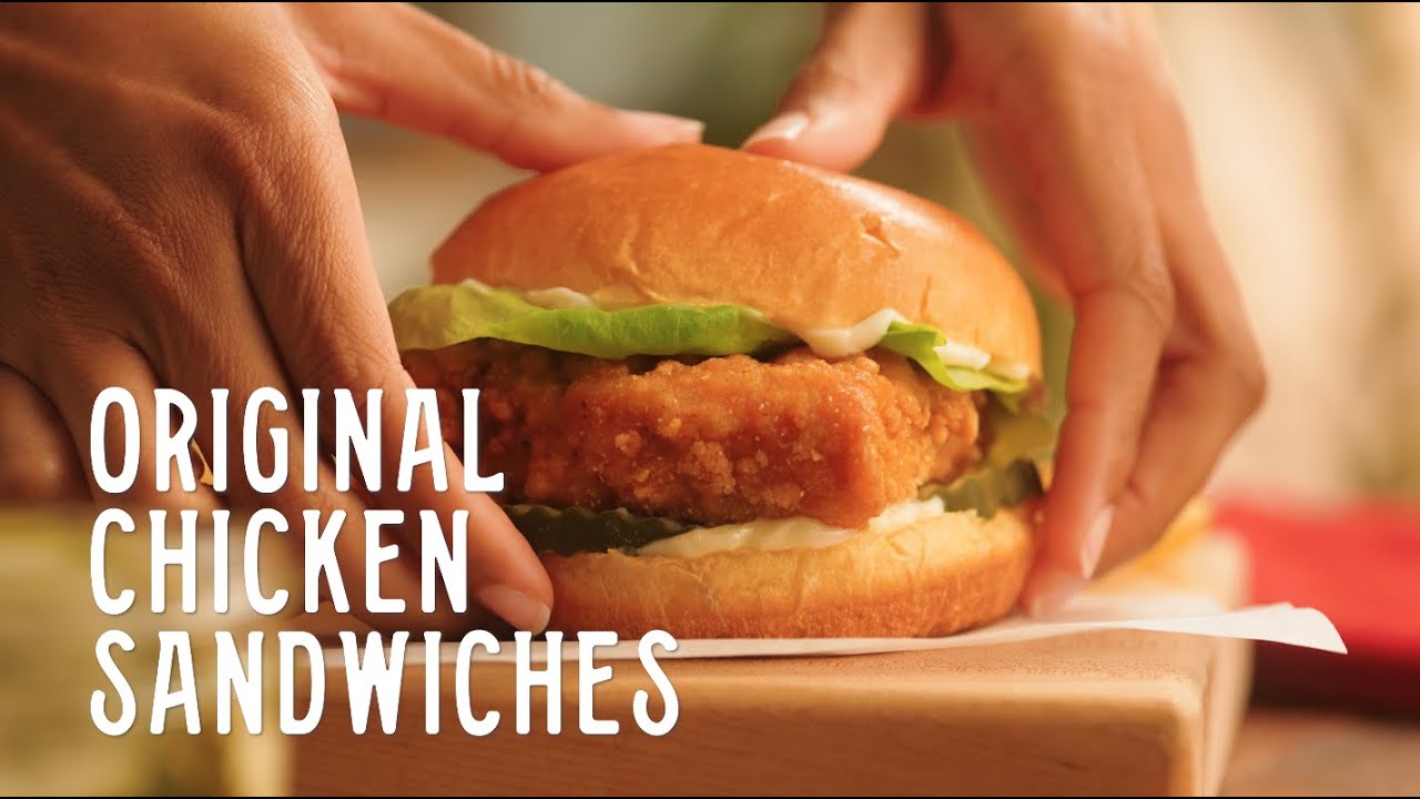 Louisiana Fish Fry At Home Chicken Sandwich YouTube