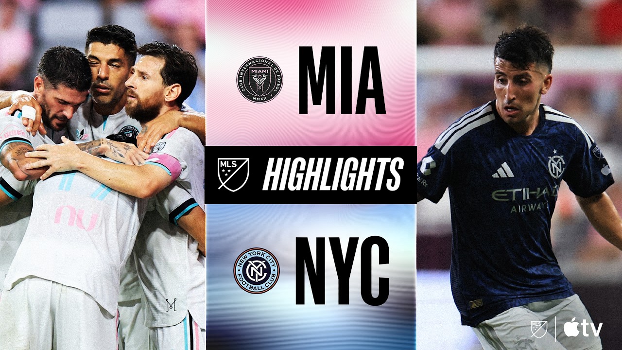 [MLS] Inter Miami CF vs. New York City FC | Full Match Highlights | Miami Mayhem!