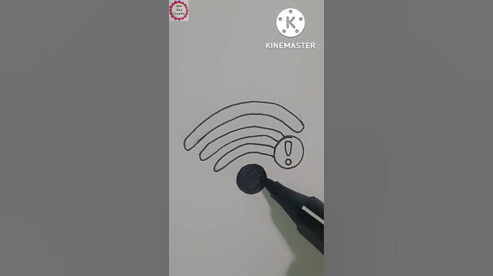 draw wifi with no internet connection//creative art//stepbystep//colouring#NewWayDrawing#shorts