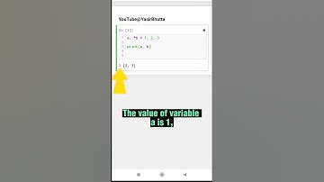 Asterisk (*) in Variable Assignment - Learn with Example Code | #Python Tutorial #yasirbhutta