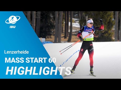 IBU CUP 21/22 Lenzerheide Men Mass Start 60 Highlights