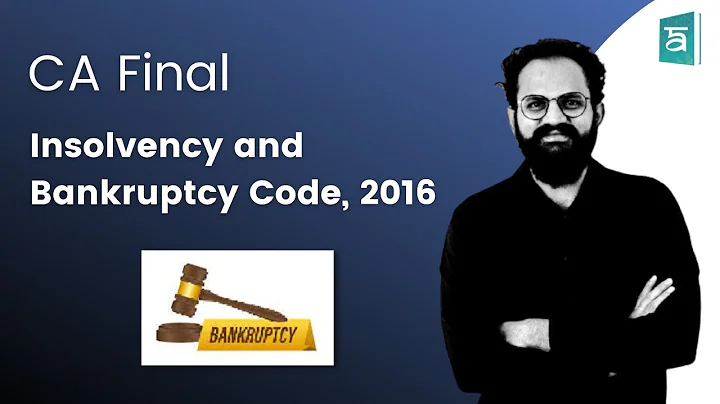 Pre packaged insolvency resolution process (100%) IBC 2016 | CA Final Corporate & Eco law | CS Sai