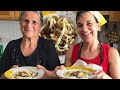 Discover Sicilian 'badda' beans and tagliatelle with Pasta Grannies