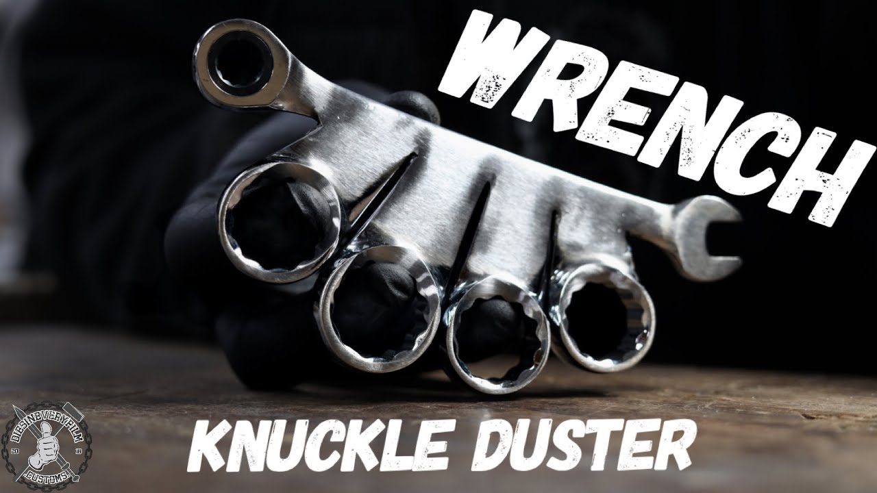 eos black New 2022 Making a Knuckle Duster From Broken Wrenches - Upcycle