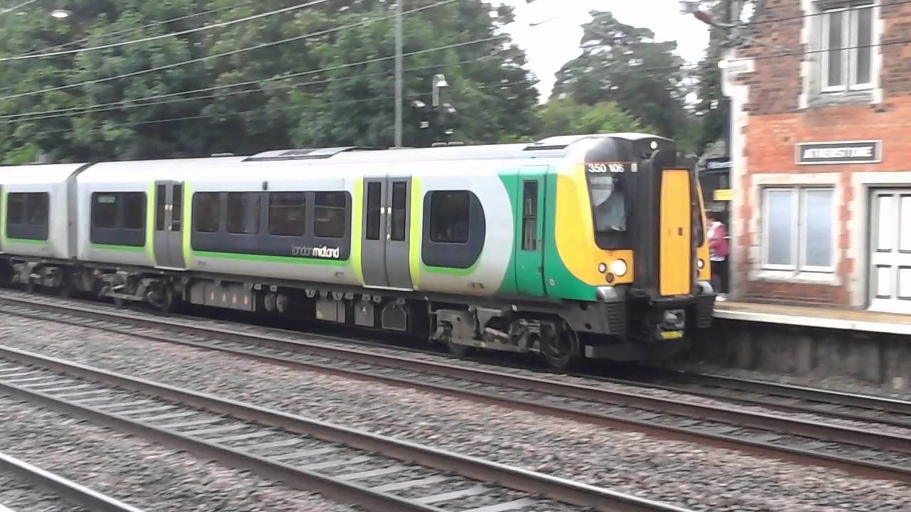 Trains at: Atherstone, WCML, 22/08/16