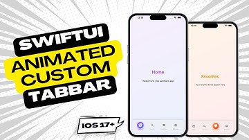 🎨 Stunning Custom Tab Bar in SwiftUI   Premium UI Component 🚀