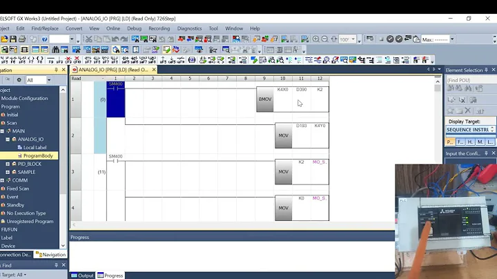 #FX5U #mitsubishi PLC Program Upload& Download #GX Works 3 Communication FX5U #automation  #biggners