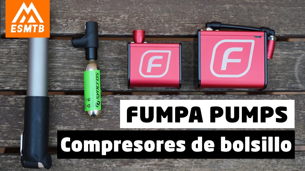 Fumpa: el minicompresor portátil para llevar con la bici