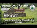 Parks On The Air Activation at New Echota State Historic Site US-3722