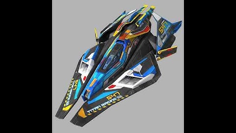 Racing SciFi Ship 3D model from CGTrader.com