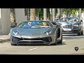 Is marbella supercar heaven aventador sv amgs turbo predator rs  more