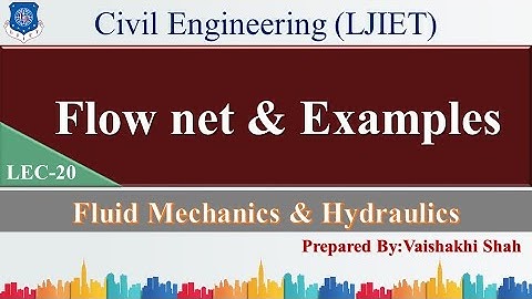 Lec-20_Flownet and Examples | Fluid Mechanics and Hydraulics | Civil Engineering