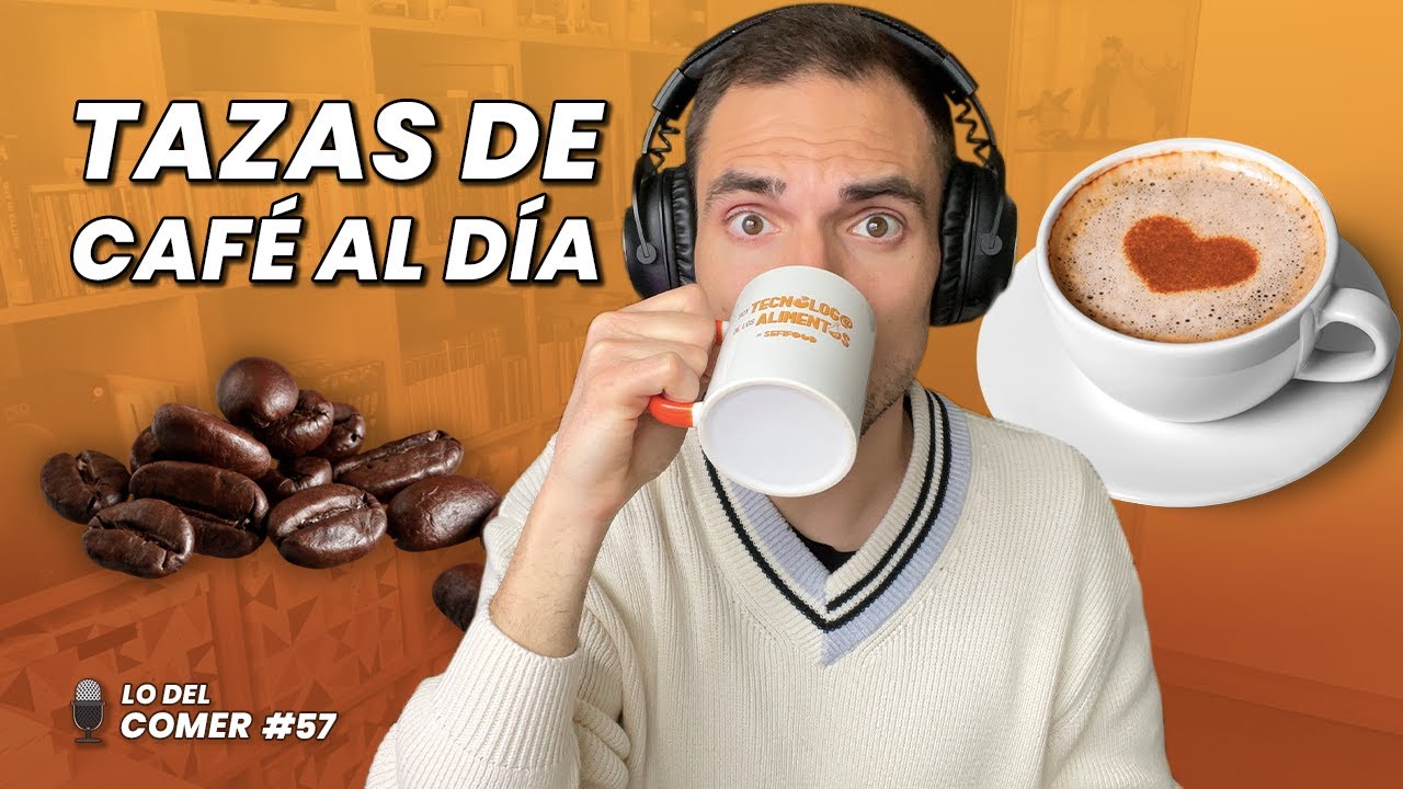 Cuántas TAZAS DE CAFÉ debo tomar al día? Cantidad de CAFEÍNA máxima  recomendada