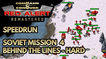 Red Alert Remastered - Soviet Mission 4 - Behind the Lines [Hard]