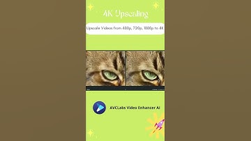 Enhance & Upscale Any Video SD, HD to 4K with AVCLabs Video Upscaling AI