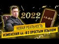 Изменения ФЗ-44 с 01.01.2022 простым языком от предпринимателя. Новости.