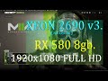 XEON 2690 v3(stock) + RX 580 8gb. 1920x1080. Call of Duty: Warzone 2.0