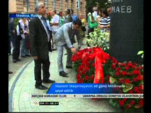 Müslüm Maqomayevin ad günü Moskvada qeyd edilib