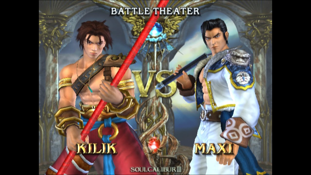 Soul Calibur III Battle Theater Kilik Vs Maxi - YouTube