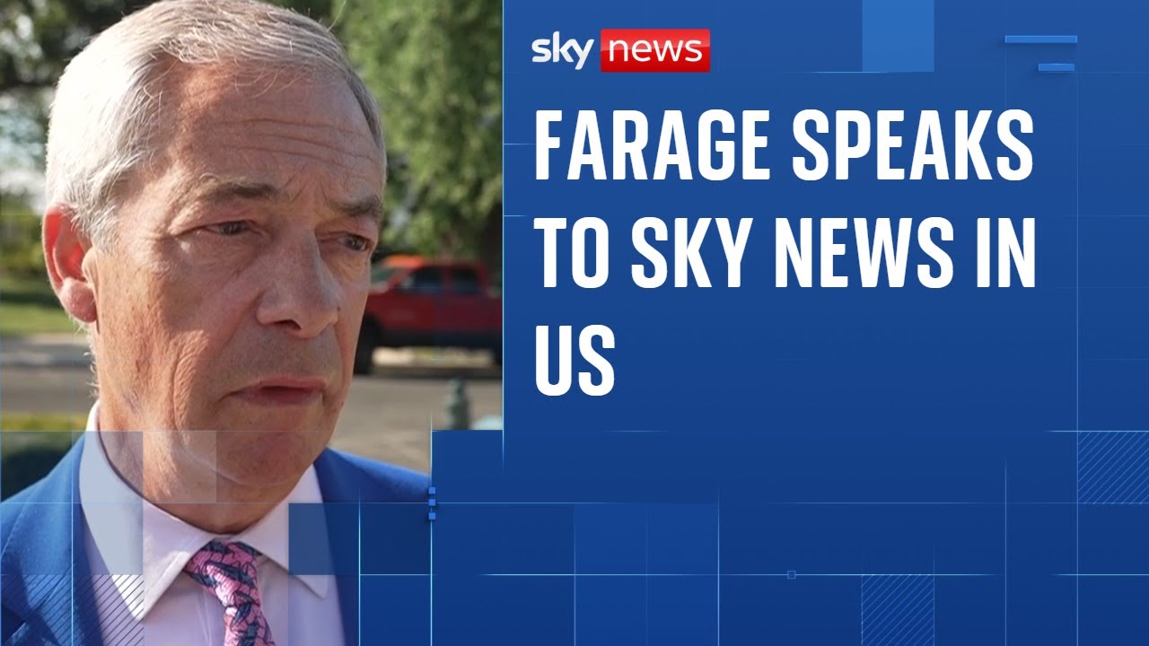 Farage: American leaders need to have 'frank' conversation with British government