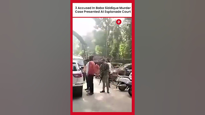 Mumbai Crime Branch Presents Three Accused in Baba Siddique Murder Case at Esplanade Court