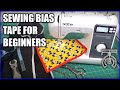 How to Sew Bias Tape for Beginners - Tock Custom - Brother ST150HDH - How to use a sewing machine