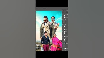 Punjabi Song Poster Design - Photoshop Tutorial - Nikunj MK