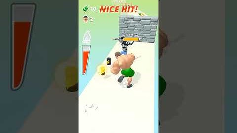 muscle rush smash running game🎮 Level #22 #shorts Gameplay #musclerush #gaming #gamingvideos