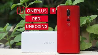 Oneplus 6 Red Unboxing And First Impressions