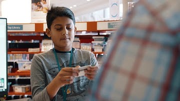 Welcome to Markham Public Library.  Get your card now!