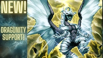 New! Dragunity Support!  Tempest Dragon Ruler of Storms! Yu-Gi-Oh! Duel Links!