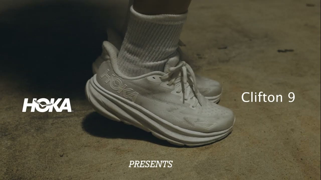 Hoka shoes ad
