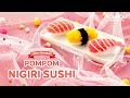 How to Make a Pompom Nigiri Sushi [Short version]