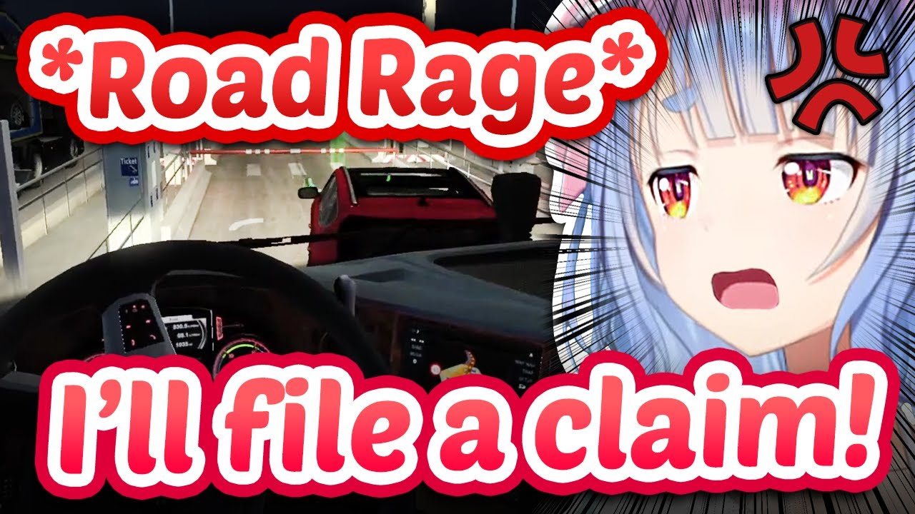 Pekora Raging On The Road is PEAK COMEDY! 【ENG Sub Hololive】