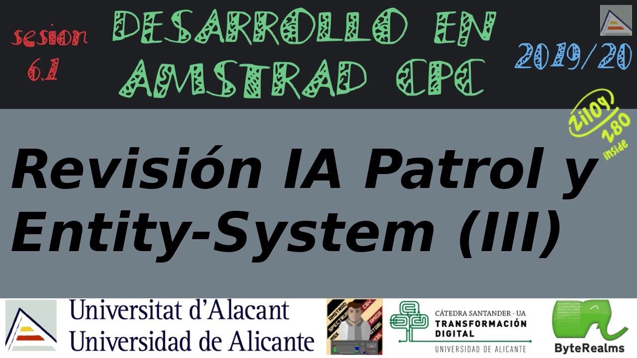 Revisión IA 'Patrol' y Entity-System (III) [#ASM #Z80] 6502 instruction set