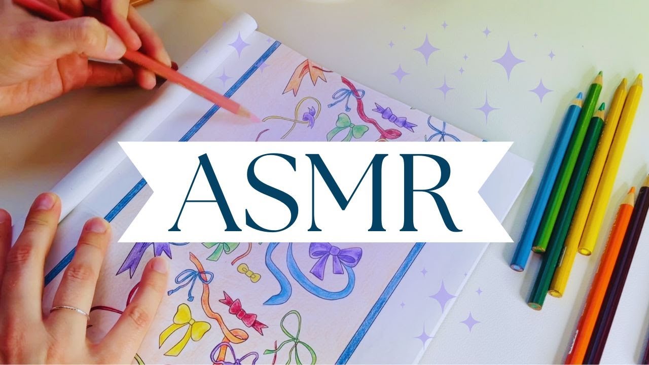 Calm Coloring ASMR to Brighten a Dull Day | no talking (COLOR WITH ME 15)