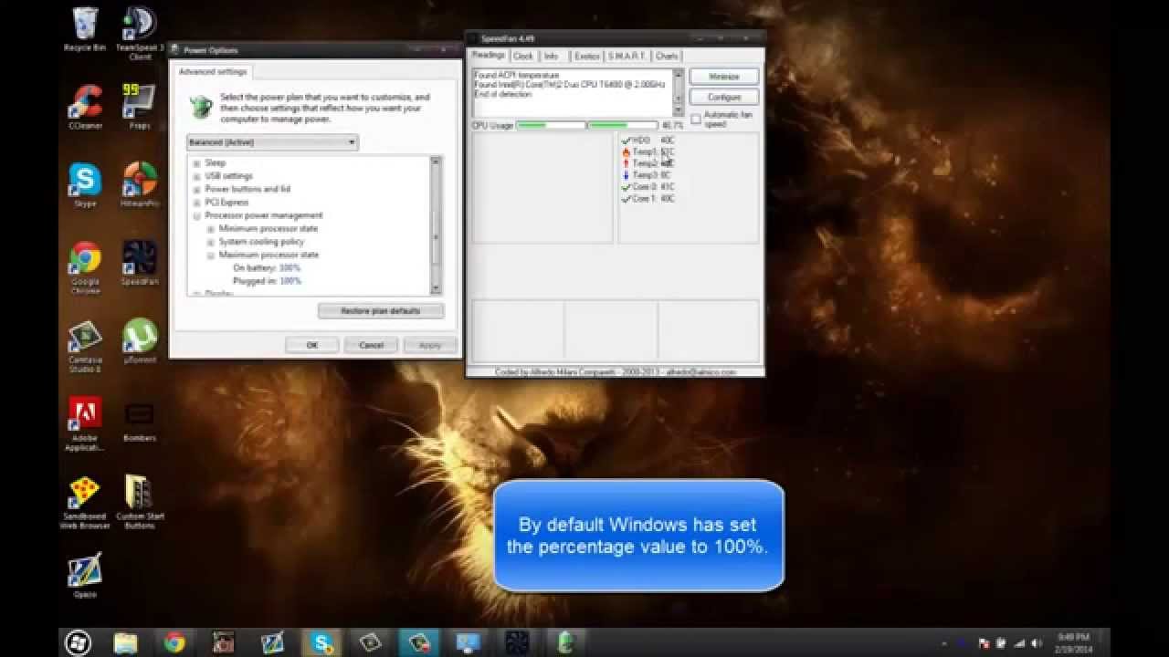 How To Lower Cpu Temperature Pc
