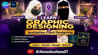 Learn Graphic Designing from Zero 🔥 Invitation Card Designing in Canva| Full Training screenshot 3