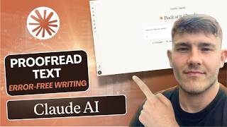 How to Proofread With Claude AI - Easy Tutorial