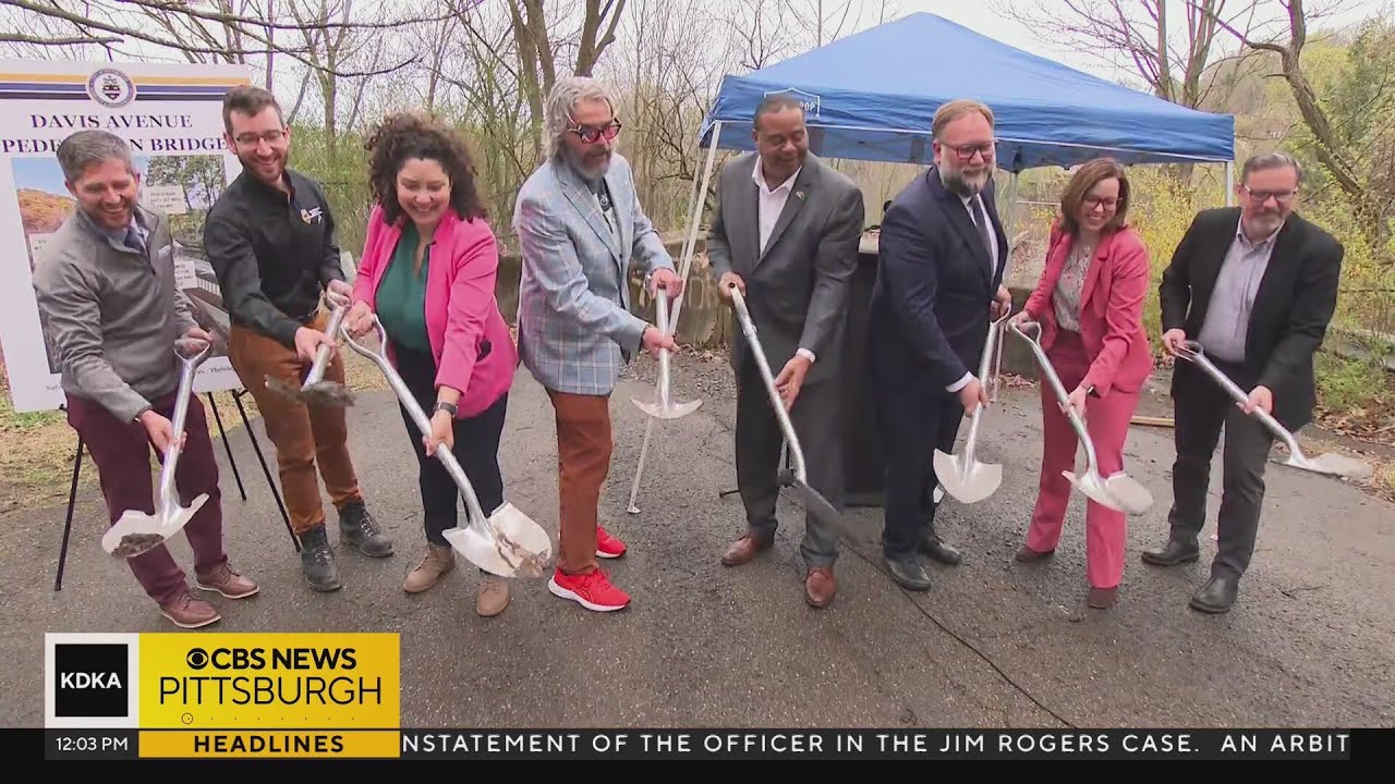 Groundbreaking held for new Davis Ave. Bridge