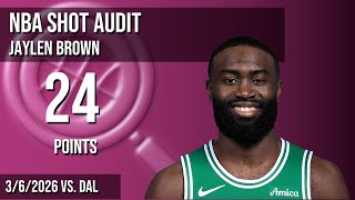 Jaylen Brown 24 PTS vs. Mavericks