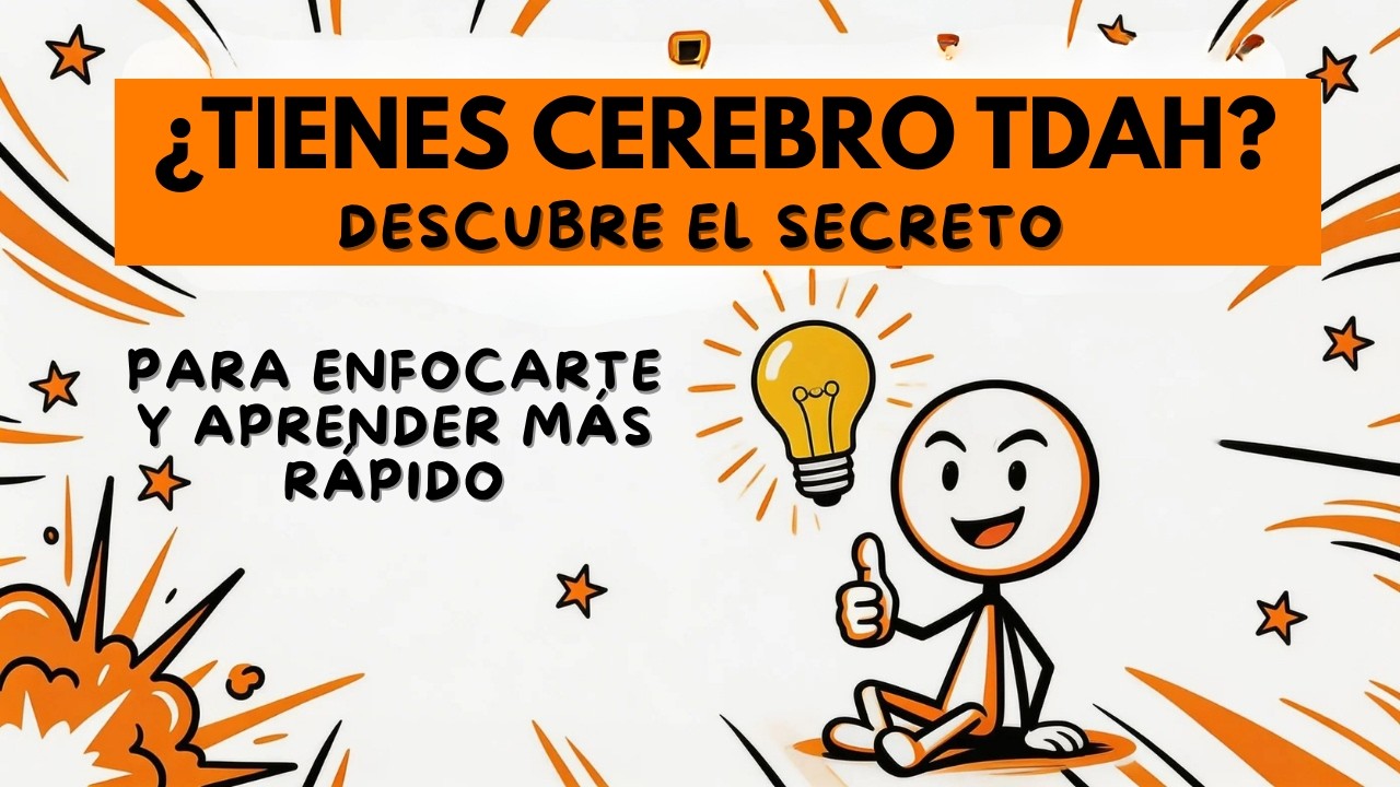 CEREBRO TDAH: porqué Eres más INTELIGENTE que el RESTO ( Como aprovecharlo)😱