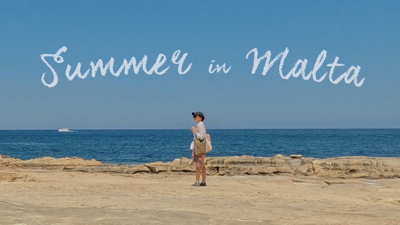 SLOW SUMMER DAYS IN MALTA 🇲🇹 | BEACH, FOOD & DAYS BY THE SEA